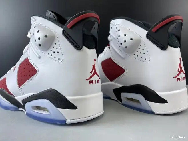 One Kick JORDAN RETRO 384664-160 AIR 6 'CARMINE' 2014 0524